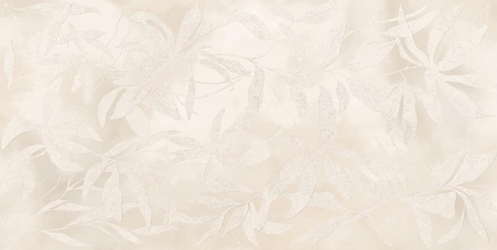  ArtWall Цветы Слоновая Кость Матовый 600x1200