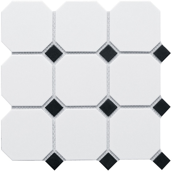  Homework Octagon big White/Black Matt (GTPL61466/CLA006) 300x300