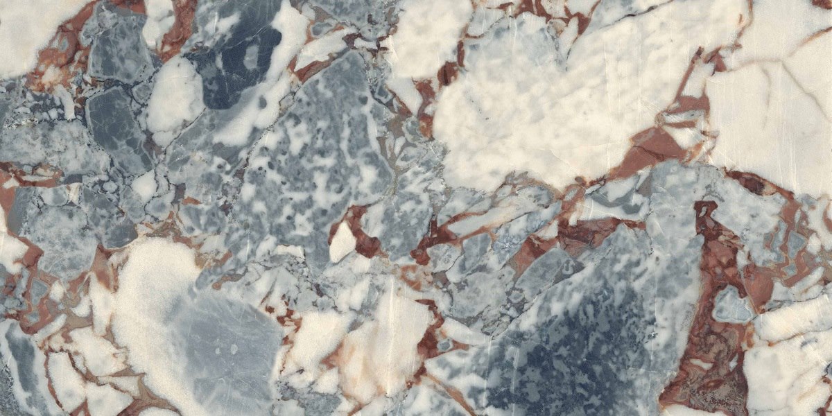  Harmony Ocean Blue Antique 3D 600x1200